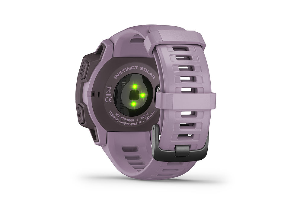 Garmin - Instinct Solar Smartwatch 45mm Fiber-Reinforced Polymer - Orchid