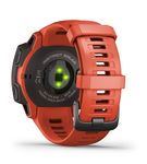 Garmin - Instinct Solar Smartwatch 45mm Fiber-Reinforced Polymer - Flame Red