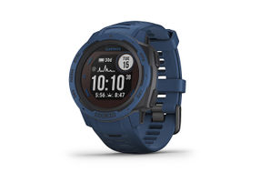 Garmin - Instinct Solar Smartwatch 45mm Fiber-Reinforced Polymer - Tidal Blue