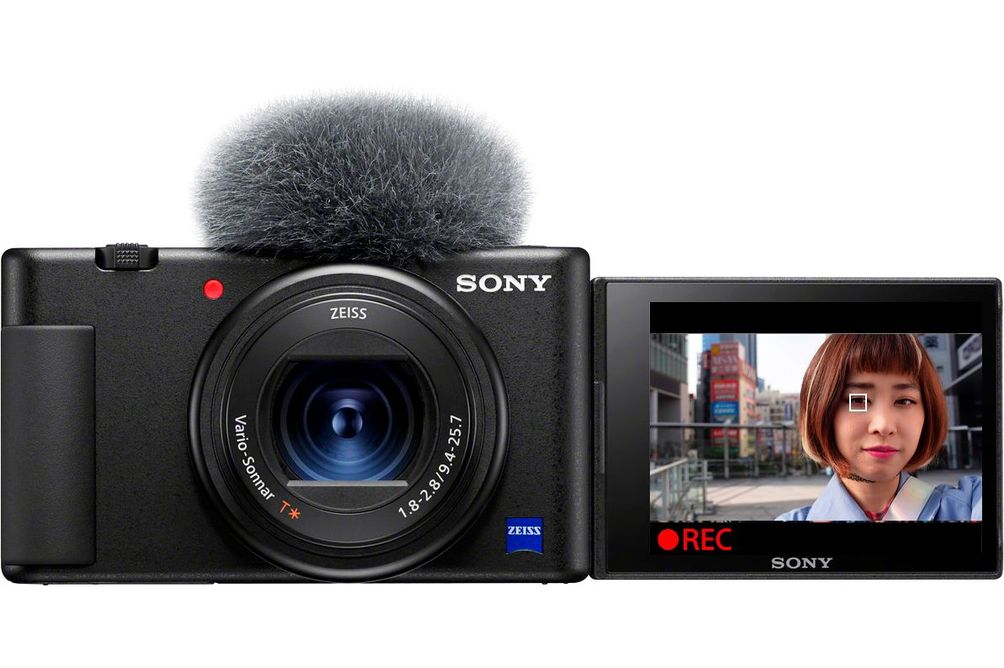 Sony - ZV-1 20.1-Megapixel Digital Camera for Content Creators and Vloggers - Black