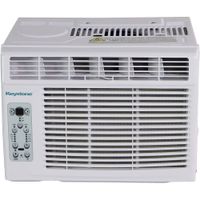 Keystone - 250 Sq. Ft. 6,000 BTU Window-Mounted Air Conditioner - White