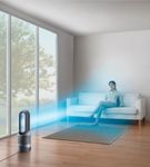 Dyson - HP01 Pure Hot + Cool Air Purifier, Heater and Fan - Iron/Silver