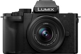 Panasonic - LUMIX G100 Mirrorless Camera for Photo, 4K Video and Vlogging, 12-32mm Lens - DC-G100KK