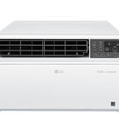 LG - Energy Star 9,500 BTU 115V Dual Inverter Window Air Conditioner with Wi-Fi Control - White