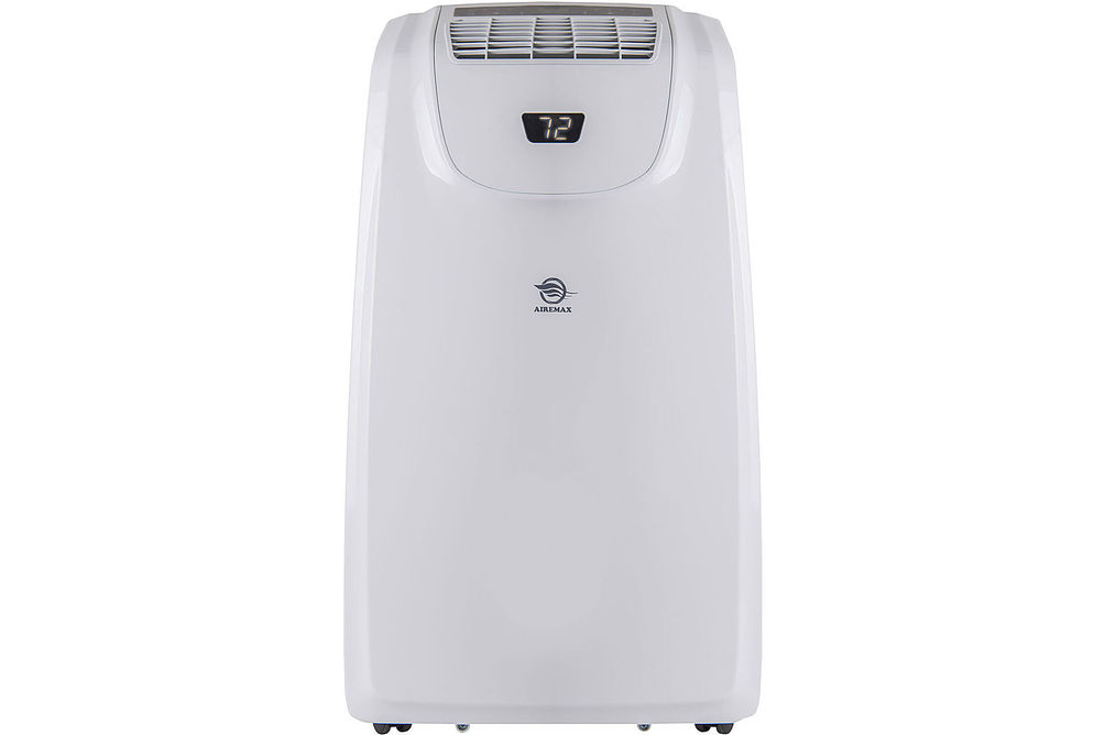 AireMax - 500 sq ft Portable Air Conditioner with 14,000 Heating BTU - White