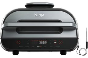 Ninja Foodi Smart XL 6-in-1 Indoor Grill with 4-qt Air Fryer, Roast, Bake, Broil, & Dehydrate - Bla