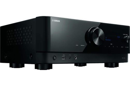 Yamaha - RX-V4A 5.2-channel AV Receiver with 8K HDMI and MusicCast - Black