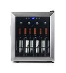 NewAir - Freestanding 16 Bottle Compressor Wine Fridge - Stainless Steel