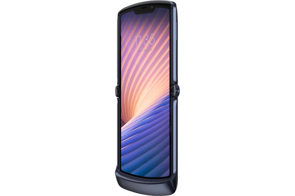 Motorola - moto razr 5G 256GB (Unlocked) - Polished Graphite