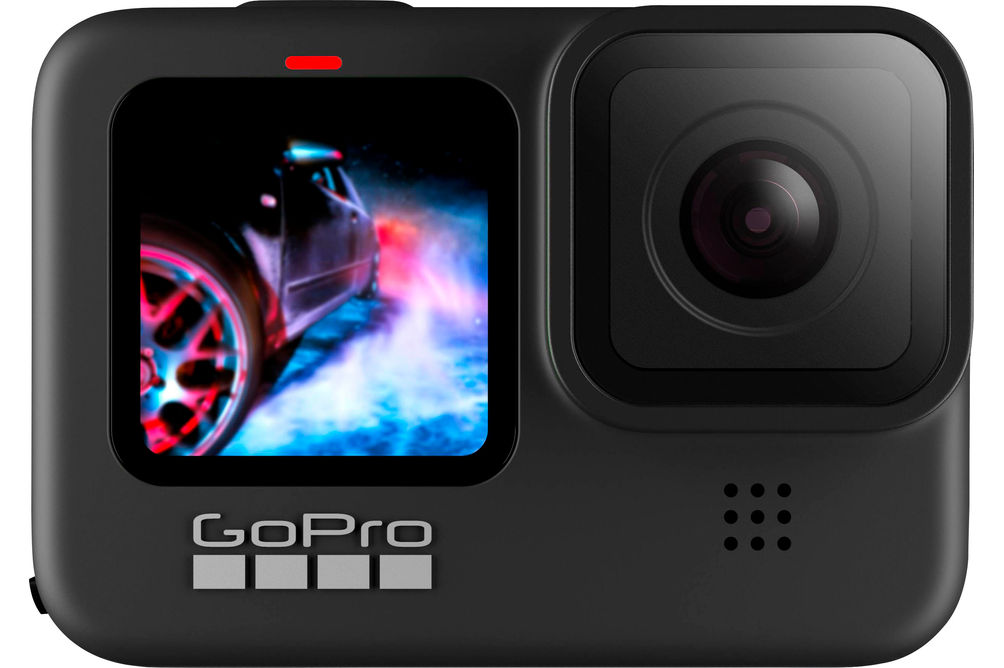 GoPro - HERO9 Black 5K and 20 MP Streaming Action Camera - Black