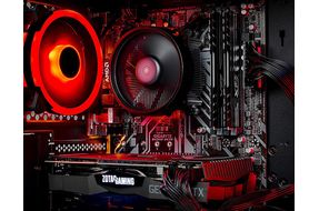 Skytech Gaming - Chronos Mini Gaming Desktop - AMD Ryzen 3 3100 - 8GB Memory - NVIDIA GeForce GTX 1