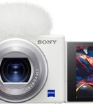 Sony - ZV-1 20.1-Megapixel Digital Camera for Content Creators and Vloggers - White