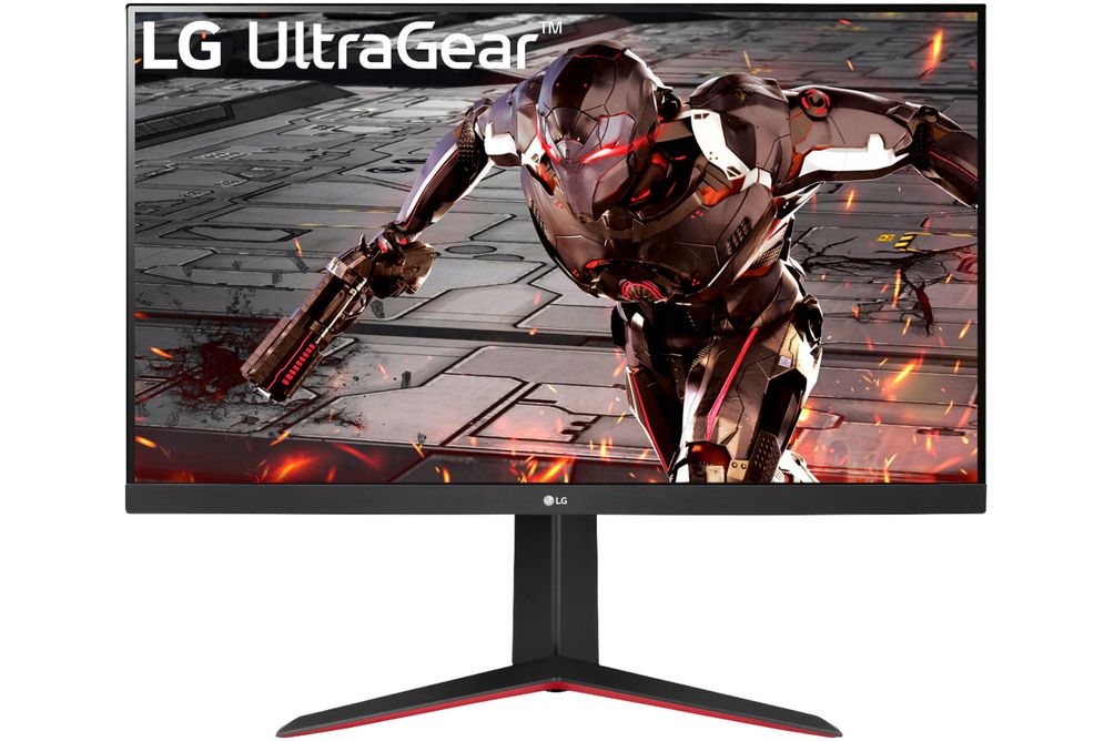 LG - UltraGear 32 LED QHD 5-ms AMD FreeSync Premium with HDR 10 (DisplayPort, HDMI) - Black