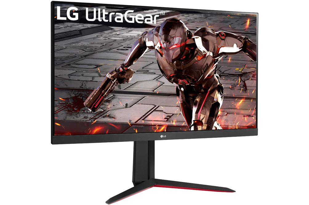 LG - UltraGear 32 LED QHD 5-ms AMD FreeSync Premium with HDR 10 (DisplayPort, HDMI) - Black