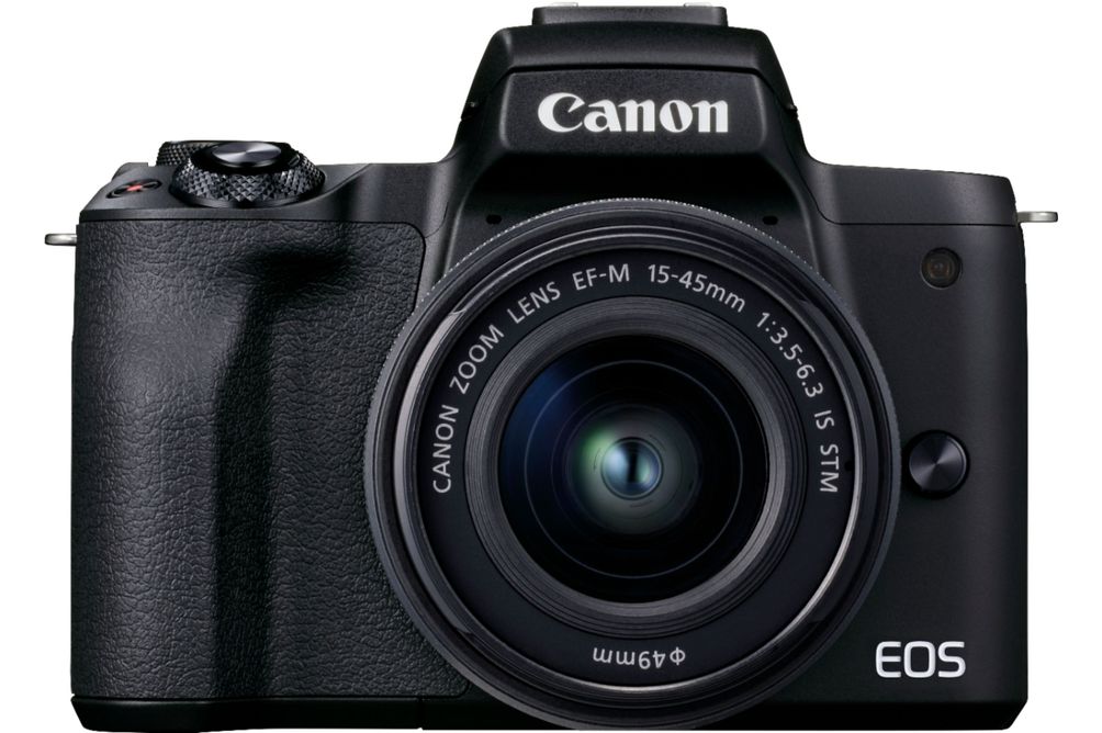 Canon - EOS M50 Mark II Mirrorless Camera 2 Lens Kit with EF-M 15-45mm f/3.5-6.3 IS STM & EF-M 55-2