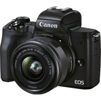 Canon - EOS M50 Mark II Mirrorless Camera with EF-M 15-45mm f/3.5-6.3 IS STM Zoom Lens - Black
