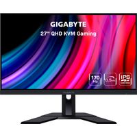 GIGABYTE - M27Q 27" LED QHD FreeSync Premium IPS Gaming Monitor with HDR (HDMI, DisplayPort, USB) -