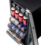 NewAir - 96-Can Built-In Beverage Cooler with Precision Temperature Controls and Adjustable Shelves