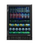 NewAir - 177-Can Built-In Beverage Cooler with Precision Temperature Controls and Adjustable Shelve