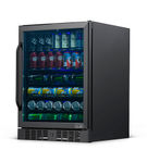 NewAir - 177-Can Built-In Beverage Cooler with Precision Temperature Controls and Adjustable Shelve