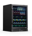 NewAir - 177-Can Built-In Beverage Cooler with Precision Temperature Controls and Adjustable Shelve