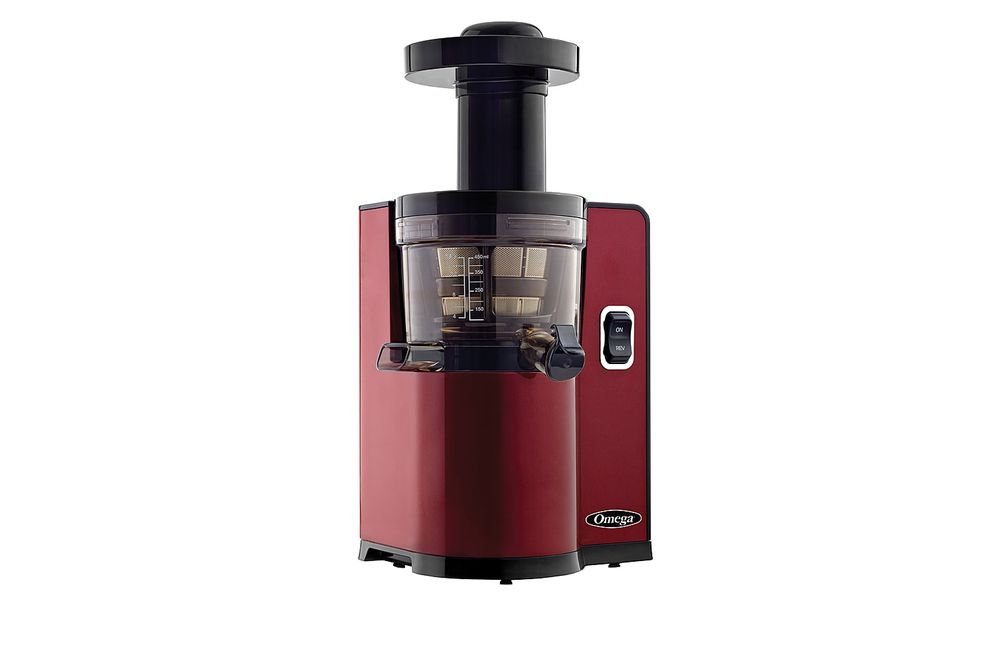 Omega - Vertical Slow Masticating Juicer - Red