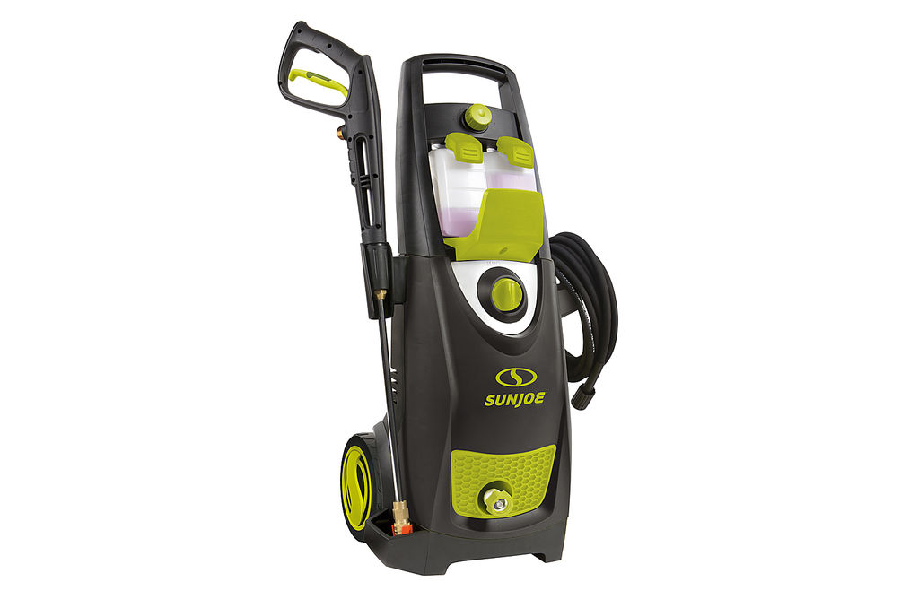 Sun Joe - Electric Pressure Washer up to 2800 PSI at 1.3 GPM - Green & Black