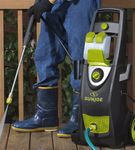 Sun Joe - Electric Pressure Washer up to 2800 PSI at 1.3 GPM - Green & Black