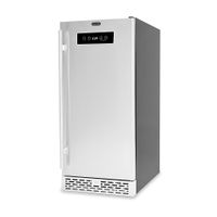 Whynter - Built-in or Freestanding 2.9 cu. ft. Beer Keg Froster Beverage Refrigerator - Stainless S