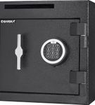 Barska - 1.12 CUBIC FT SLOT KEYPAD DEPOSITORY SAFE - Black