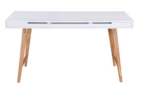 Elle Decor - Giselle Writing Desk, French - White