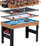 MD Sports - 48 inch 5-in-1 Combo Game Table