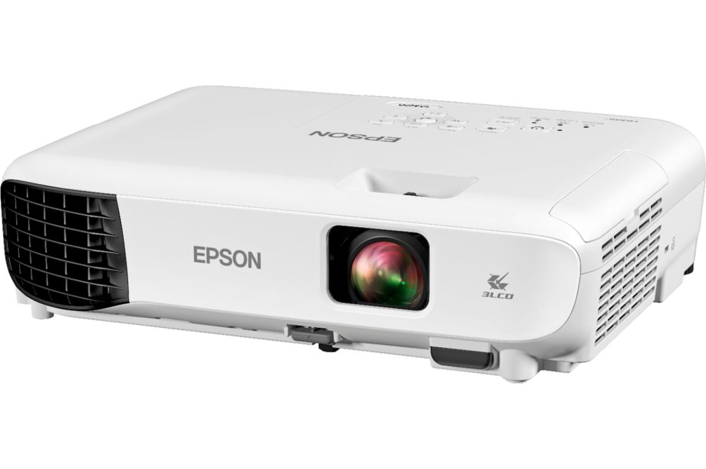 Epson - EX3280 3LCD XGA Projector with Built-in Speaker - White