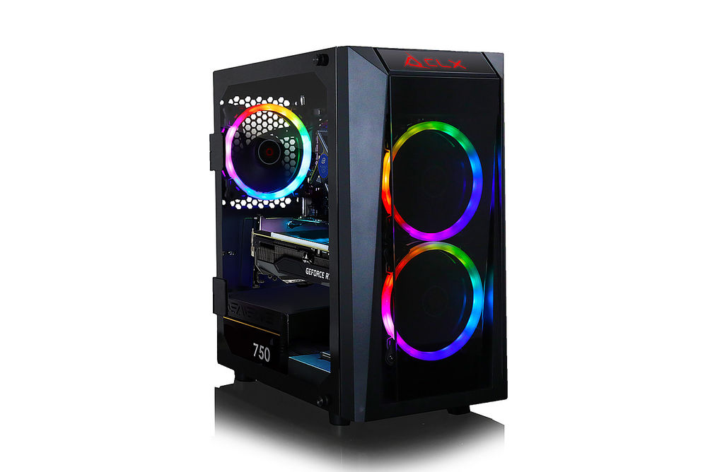 CLX - SET Gaming Desktop - Intel Core i7 10700 - 16GB Memory - NVIDIA GeForce RTX 3060 Ti - 240GB S