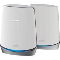 NETGEAR - Orbi Tri-Band AX4200 Mesh WiFi System with 32x8 DOCSIS 3.1 Cable Modem (2-Pack) - White