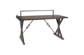 OSP Home Furnishings - Creator Instructable Desk in - Grey