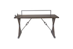 OSP Home Furnishings - Creator Instructable Desk in - Grey