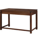 OSP Home Furnishings - Baton Rouge Desk - Brushed Walnut