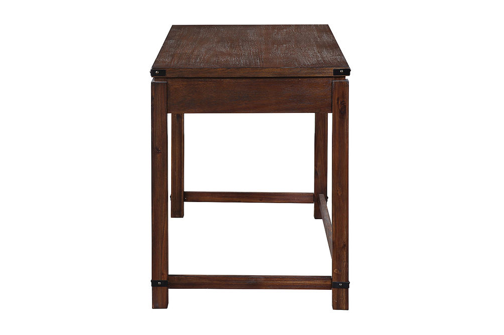 OSP Home Furnishings - Baton Rouge Desk - Brushed Walnut