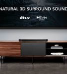 Definitive Technology - 4.1-Channel Studio 3D Mini Soundbar with Wireless Subwoofer, Dolby Atmos/DT