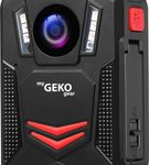 myGEKOgear - Aegis 300 1440p Body Camera Infrared Lights Water Resistance Password Protected GPS &