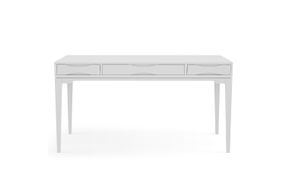 Simpli Home - Harper SOLID HARDWOOD Mid Century Modern 60 inch Wide Desk in - White