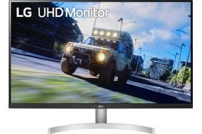 LG - 32 UHD HDR Monitor with FreeSync - White