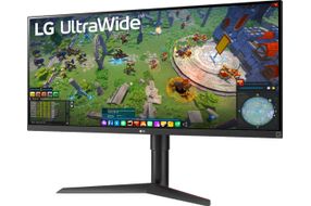 LG - 34 UltraWide FHD HDR 75Hz FreeSync Monitor (USB) - Black