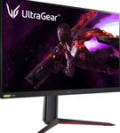 LG - UltraGear 32 Nano IPS QHD 1-ms G-SYNC Compatible Monitor with HDR - Black