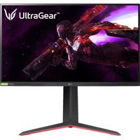 LG - UltraGear 27 Nano IPS QHD 1-ms G-SYNC Compatible Monitor with HDR - Black