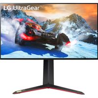 LG - UltraGear 27" IPS UHD 1-ms FreeSync and G-SYNC Compatible Monitor - Black