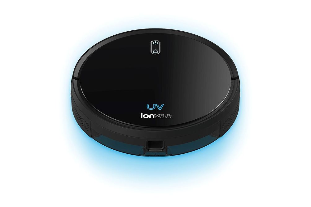 Tzumi - ionvacUV UltraClean Robovac With Smart Mapping and Sanitizing UV Light - Black