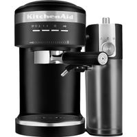 KitchenAid - Semi-Automatic Espresso Machine and Automatic Milk Frother Attachment - Matte Black
