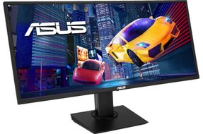 ASUS - VP348QGL Widescreen LCD Monitor - Black